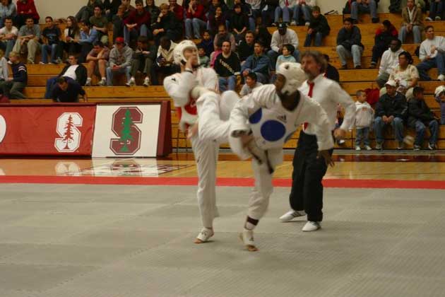 SPARRING СПАРРИНГ. Авторское право 2003 г. Эд Х. Чи и программа ТКД Стэнфордского университета.